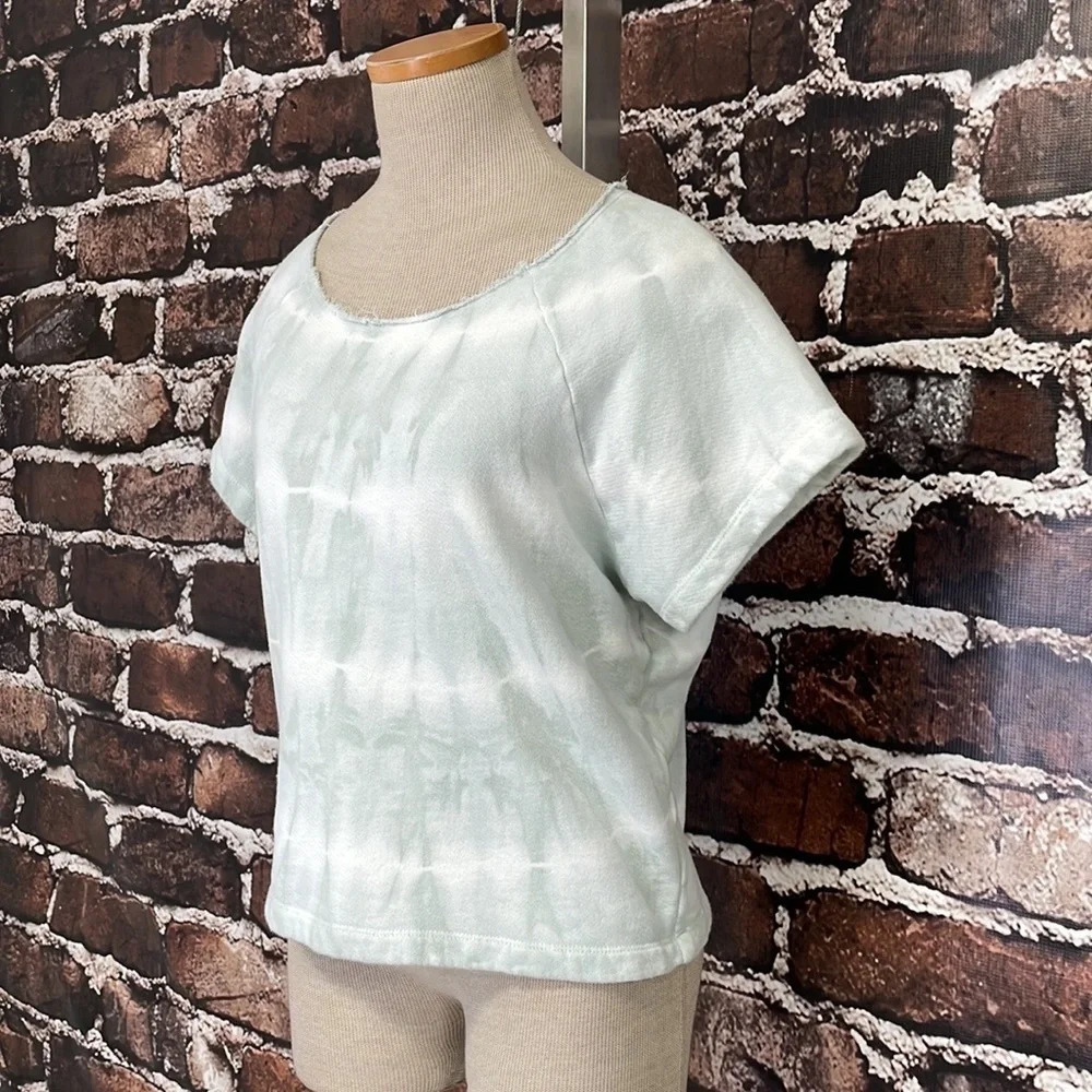R.G. Kane T-Shirt Tie Dye Print Green White Size XS - Picture 8 of 11